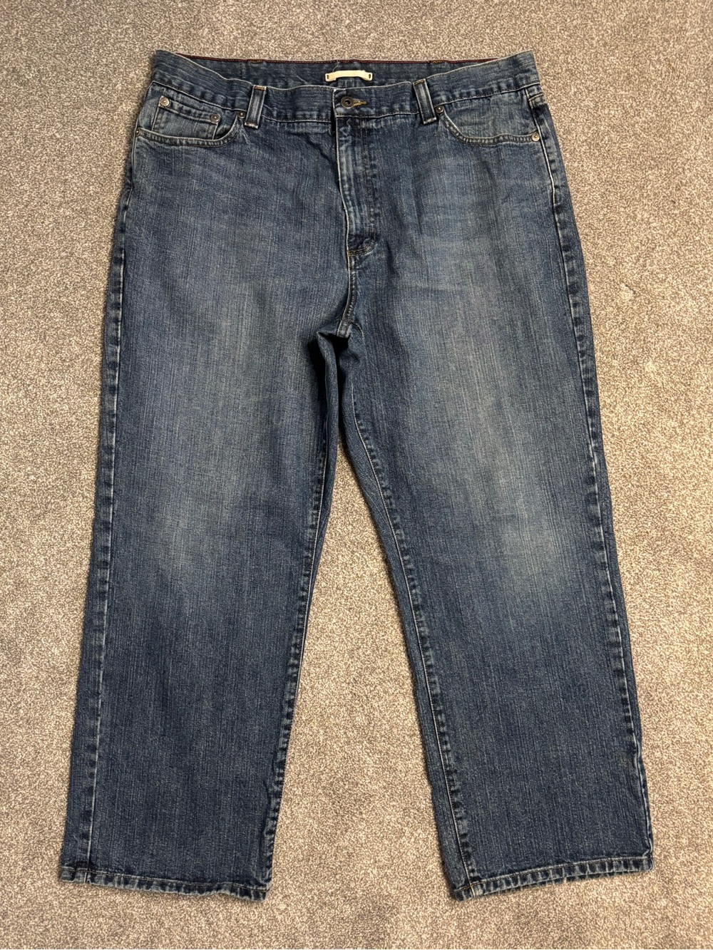 L.L. Bean Straight-Leg Indigo Jeans ~ 38/29